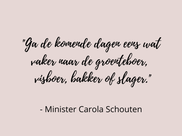 Carola Schouten quote