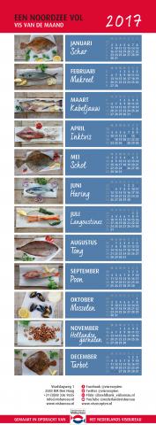 Vis vd Maand kalender 2017
